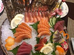今日生鱼片组合（3种）-浪花亭日本料理(古田路店)