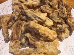 炸蘑菇-西域一部馕坑烤羊·烧烤·炒菜
