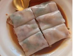 香菜叉烧肠粉-铭家点心(秦岭路店)