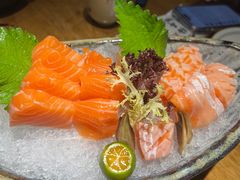 三文鱼刺身-梅亭居酒屋(中大国际店)