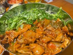 辣猪肉盖饭-kingkong大猩猩烤肉(CBD店)