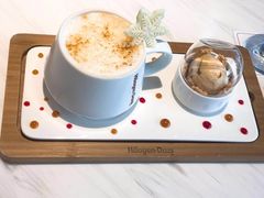 焦糖烤布蕾堂食拿铁-哈根达斯(万象汇店)