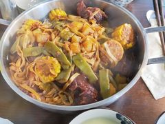 内蒙焖面-内蒙焖面大盆骨餐馆(山大路店)