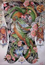 -老兵纹身·原创设计·修改遮盖