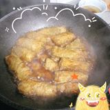 老妈做的是上海风味的豆腐衣包肉