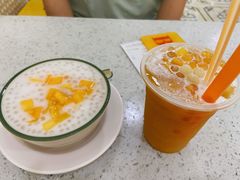 香芒爆珠西米露-芬芳甜品(同福路店)