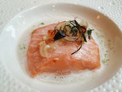 海胆泡沫烟熏三文鱼-福楼法餐厅FLO