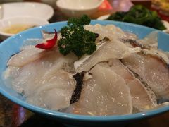 淡水乌鱼片-一斗火锅·招财羊毛肚(上河城店)