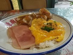 滑蛋黑椒龙利鱼饭-憶廟街 X 沙角邨(太古城店)