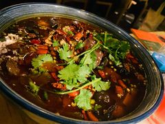海鲜毛血旺-绿茶餐厅(西单老佛爷店)