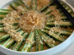 蒜蓉粉丝蒸秋葵-冰火楼(梦泽园店)