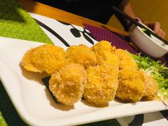 炸鸡块配甜辣酱-山色西餐·柴火烤披萨