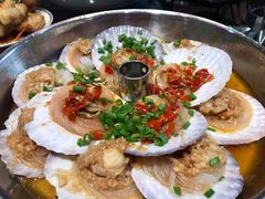 汽锅双味蒸扇贝-那家老院子东北菜·饺子·小鸡炖蘑菇(艳华街店)