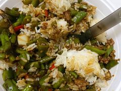 四季豆榄菜肉沫-霸碗盖码饭(长沙星沙吾悦店)