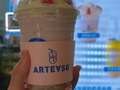 草莓富士山-ARTEASG啊T·新加坡奶茶(高兴里店)