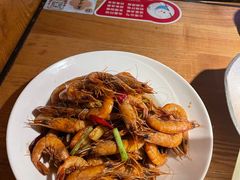 油爆硬壳虾-青菁酒家·象山海鲜(胜利河美食街店)