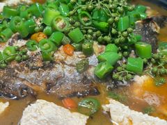 -探鱼·鲜青椒爽麻烤鱼(苏宁广场店)
