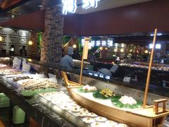 自助取餐区-九寸花汀海鲜烤肉自助(中东迪克店)