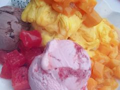 芒果绵绵冰-二斗栗子(西湖道店)