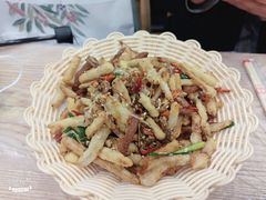 干煸藕丝-江城燕子大排档(江汉路步行街店)