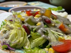 拌蔬菜-明洞阿姨·韩式酱蟹烤肉·创意料理(三元桥店)