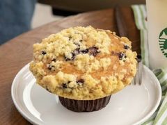 大蘑菇头形清新蓝莓麦芬-星巴克(迪士尼小镇店)