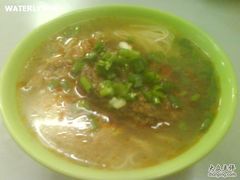 鱼香肉丝汤面+素鸡-凯丽上海阳春面馆(德仁里店)