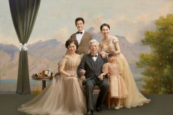 -时光纪亲子全家福照相馆(静安店母女写真父母纪念照)