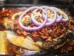 香辣味烤鱼-鱼库·不仅是一家烤鱼店(车公庙店)