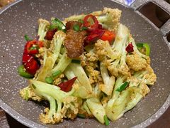 干锅花菜-古都历食南京菜·烤鸭·鸭血粉丝·汤包(南京博物院店)
