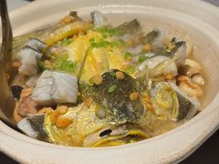 豆酱清煲海钓大黄鱼-炳胜私厨(万象前海店)