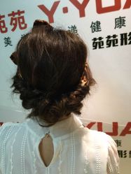 短发扎发-苑苑发型设计