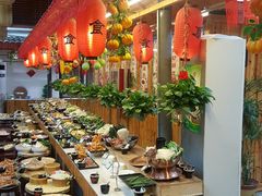 自助取餐区-捌拾柒號大院(济南路店)