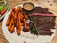 安格斯眼肉牛排薯条-幸邻食堂