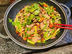 糊辣肝片-岷山饭店-芝芝自助餐厅