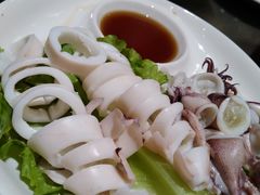 白灼辣枪-健眺小海鲜(临海后山店)