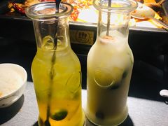 柠檬金橘水-探鱼·鲜青椒爽麻烤鱼(领展购物广场店)
