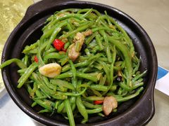 砂锅扁豆丝-尚府一品·烤鸭·新京菜(圆明园店)
