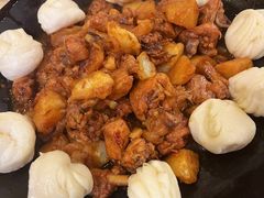 东北鸡锅花卷-鹤乡东北菜(崮山路店)