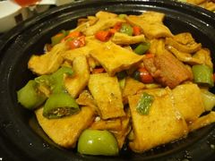 院落小炒豆腐-院落创意菜