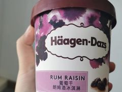 葡萄朗姆酒品脱冰淇淋-哈根达斯(SM店)