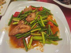 蒜苗炒大肠-胖子饭店(兴学弄店)