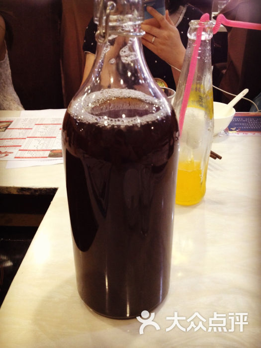 老友会火锅主题餐厅-酸梅汤-菜-酸梅汤图片-天津美食-大众点评网