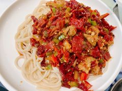 辣皮子肉拌面-撒拉花儿·新疆菜·清真(太阳宫店)