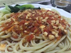 西红柿鸡蛋盖拉面-四川外国语大学-2食堂