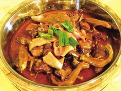 红腰豆花菇鹅掌煲-鲍国演义(禅城店)