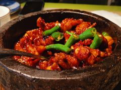 石锅杭椒牛蛙-桂满陇-十里风荷(合生汇店)