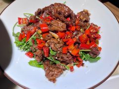 小炒牛肉-绿茶餐厅(西单老佛爷店)