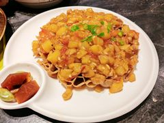 酸菜茄条扒莜面-紫泥369粗粮季(鼓楼店)