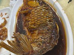 挣蹦鲤鱼-奥华餐厅·老张记(台基厂店)